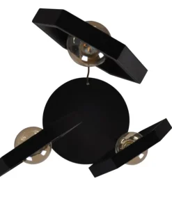 Shop Sklep Kaja Lampa wisząca z geometrycznymi kloszami K-4722 HONEY | Kaja