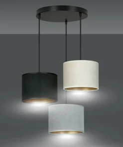 Lampa wisząca z kaskadą abażurów 1055/3PREM HILDE PREMIUM | Kaja*Sklep Kaja New