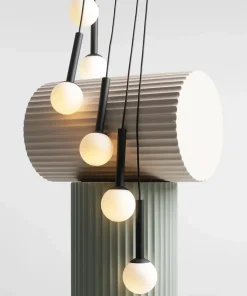 Best Sale Sklep Kaja Lampa wisząca z kaskadą białych, okrągłych kloszy 1117N1 z serii RIU Zadzwońporabattel.783200183(8-16)/mailsklep@kaja.com.pl