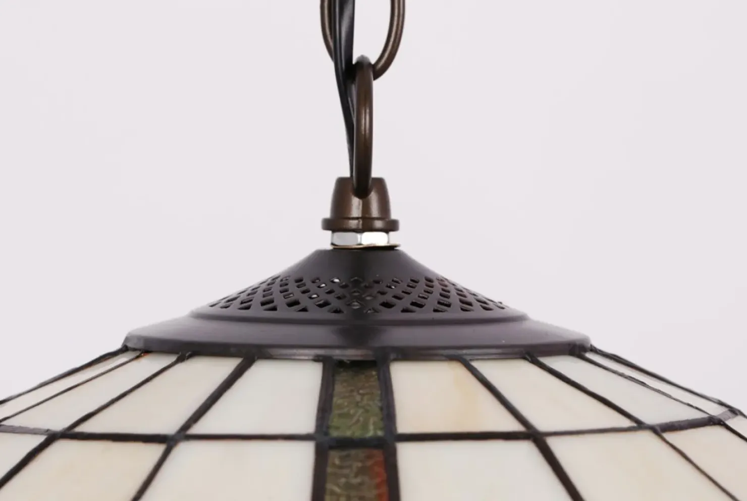 Lampa wisząca z kloszem w stylu art deco K-P162166 PAPI | Kaja*Sklep Kaja Shop