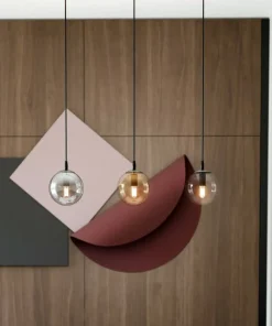 Cheap Sklep Kaja Lampa wisząca z kolorowymi kloszami 714/3 | Kaja Oświetlenie