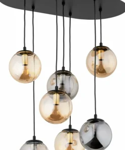 Store Sklep Kaja Lampa wisząca z kolorowymi kloszami, do salonu AL 63165 z serii ORIGINAL | Kaja
