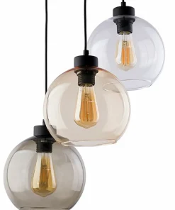Cheap Sklep Kaja Lampa wisząca z kolorowymi kloszami, do sypialni TK 2831 z serii CUBUS