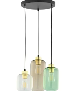 Best Sale Sklep Kaja Lampa wisząca z kolorowymi kloszami TK 3325 MARCO | Kaja Oświetlenie