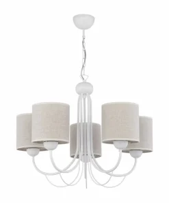 Lampa wisząca z kremowymi abażurami JUP 1480 KASKADA | Kaja*Sklep Kaja Store