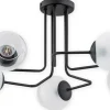 Lampa wisząca z matowymi kloszami O3085 W5 CZA PINOX | Kaja*Sklep Kaja Shop