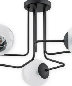 Lampa wisząca z matowymi kloszami O3085 W5 CZA PINOX | Kaja*Sklep Kaja Shop