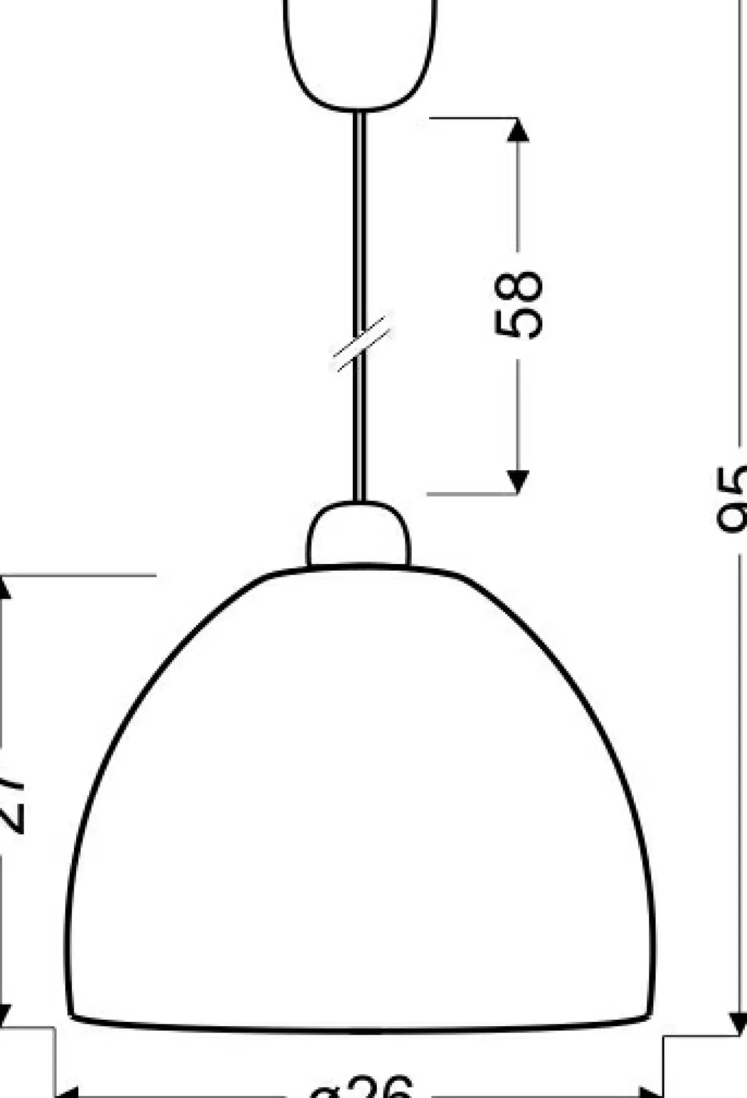 Lampa wisząca z m kloszem 31-36646 CANARIA | Kaja Oświetlenie*Sklep Kaja Cheap