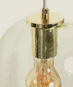 Shop Sklep Kaja Lampa wisząca z obłymi, szklanymi kloszami ABR-3SKCLA CLARO | Kaja złoty