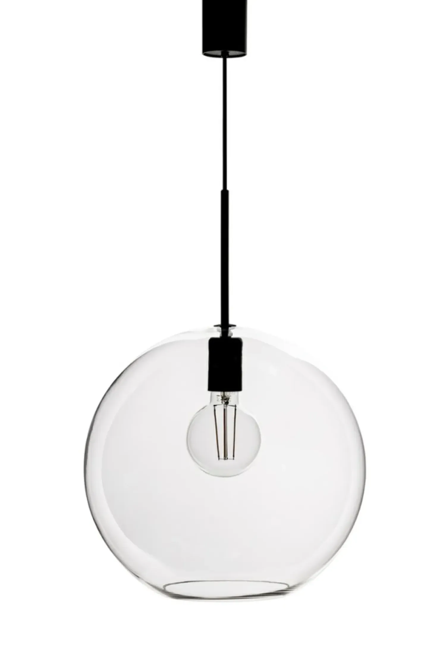 Best Sale Sklep Kaja Lampa wisząca z okrągłym kloszem ⌀35cm 108507 z serii PATERA | Kaja