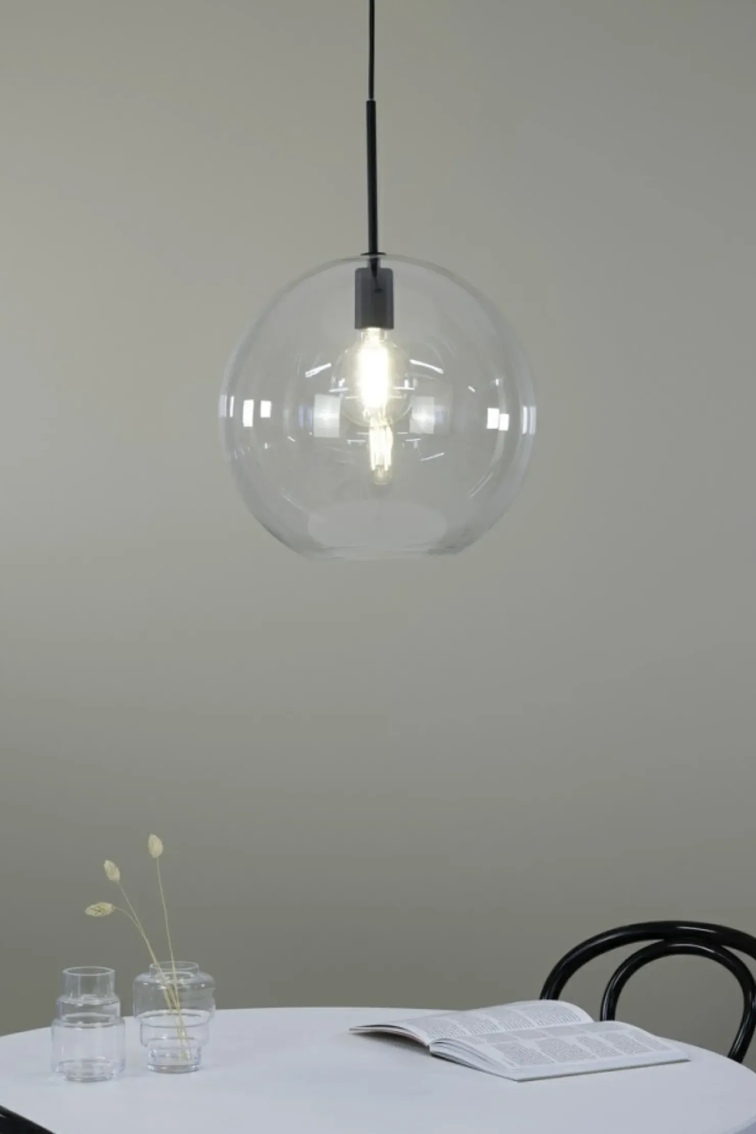 Best Sale Sklep Kaja Lampa wisząca z okrągłym kloszem ⌀35cm 108507 z serii PATERA | Kaja