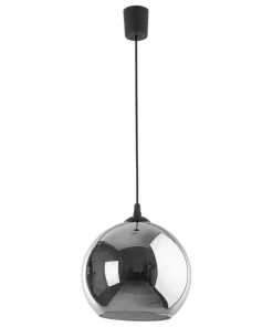 Clearance Sklep Kaja Lampa wisząca z okrągłym, lustrzanym kloszem TK 5765 z serii VENEZIA