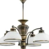 Lampa wisząca z otwartymi kloszami O3184 W4 PAT z serii PELION | Kaja*Sklep Kaja Cheap