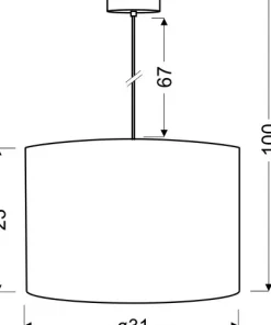 Lampa wisząca z ozdobnym abażurem 31-29843 SUSAN | Kaja Oświetlenie*Sklep Kaja Shop