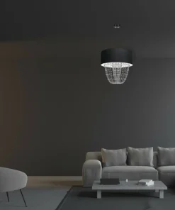 Lampa wisząca z ozdobnymi kryształkami MLP6432 z serii ALMERIA | Kaja Oświetleni*Sklep Kaja Shop