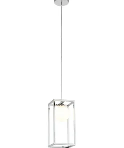 Cheap Sklep Kaja Lampa wisząca z ramką i kulą MD-BR4367-D1 CH DAISY | Kaja Oświetlenie chrom