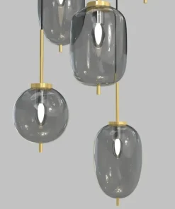 New Sklep Kaja Lampa wisząca z różnymi kloszami WF 5007-502 BELLEVILLE | Kaja