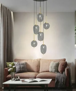 New Sklep Kaja Lampa wisząca z różnymi kloszami WF 5007-502 BELLEVILLE | Kaja
