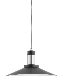 Outlet Sklep Kaja Lampa wisząca z szerokim, metalowym kloszem AL 61279 BOLERO | Kaja