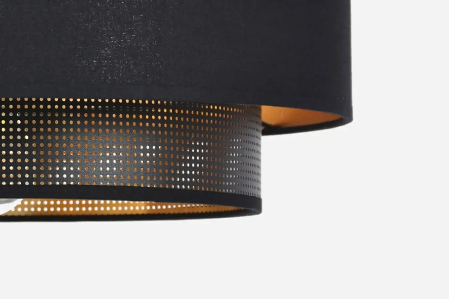 Lampa wisząca z trzema abażurami nad stół kuchenny K-5282 z serii AMOS*Sklep Kaja Cheap