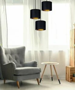 Lampa wisząca z trzema dekoracyjnymi abażurami K-4326 | Kaja*Sklep Kaja Discount