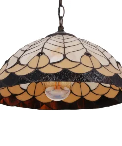 Lampa wisząca z witrażowym kloszem K-P161551 SARGAN | Kaja Oświetlenie*Sklep Kaja Clearance