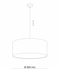 Best Sale Sklep Kaja Lampa wisząca z zielonym abażurem, do sypialni TK 4657 z serii EARTH