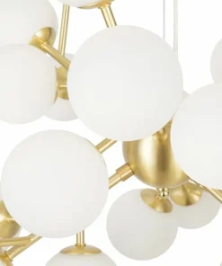 Flash Sale Sklep Kaja Lampa wisząca ze złotą konstrukcją MOD545PL-24BS z serii DALLAS | Kaja złoty