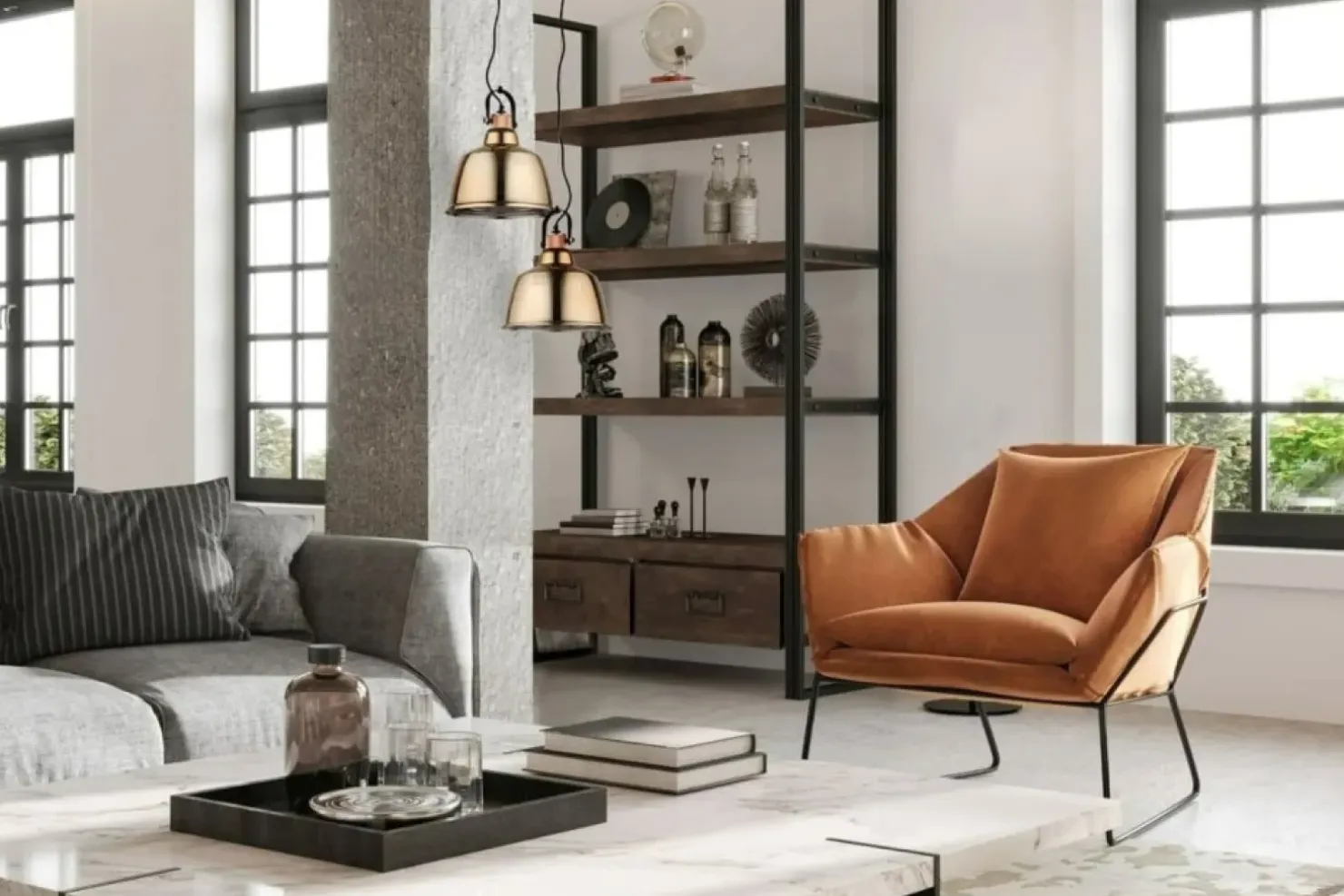 Shop Sklep Kaja Lampa wisząca ze m kloszem na duży gwint 8381 | Kaja Oświetlenie złoty