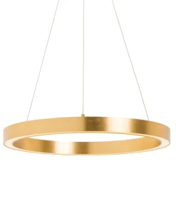 Shop Sklep Kaja Lampa wisząca złoty ring LED PL200910-500-GD CARLO| Kaja Oświetlenie