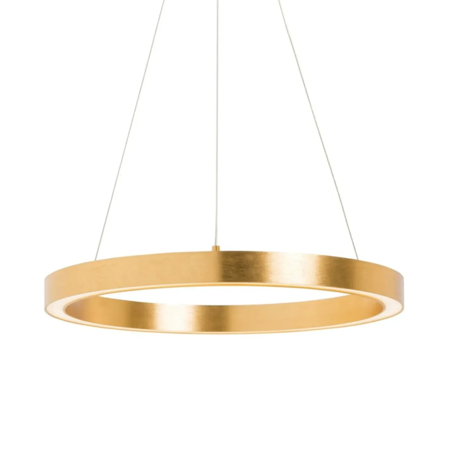 Shop Sklep Kaja Lampa wisząca złoty ring LED PL200910-500-GD CARLO| Kaja Oświetlenie