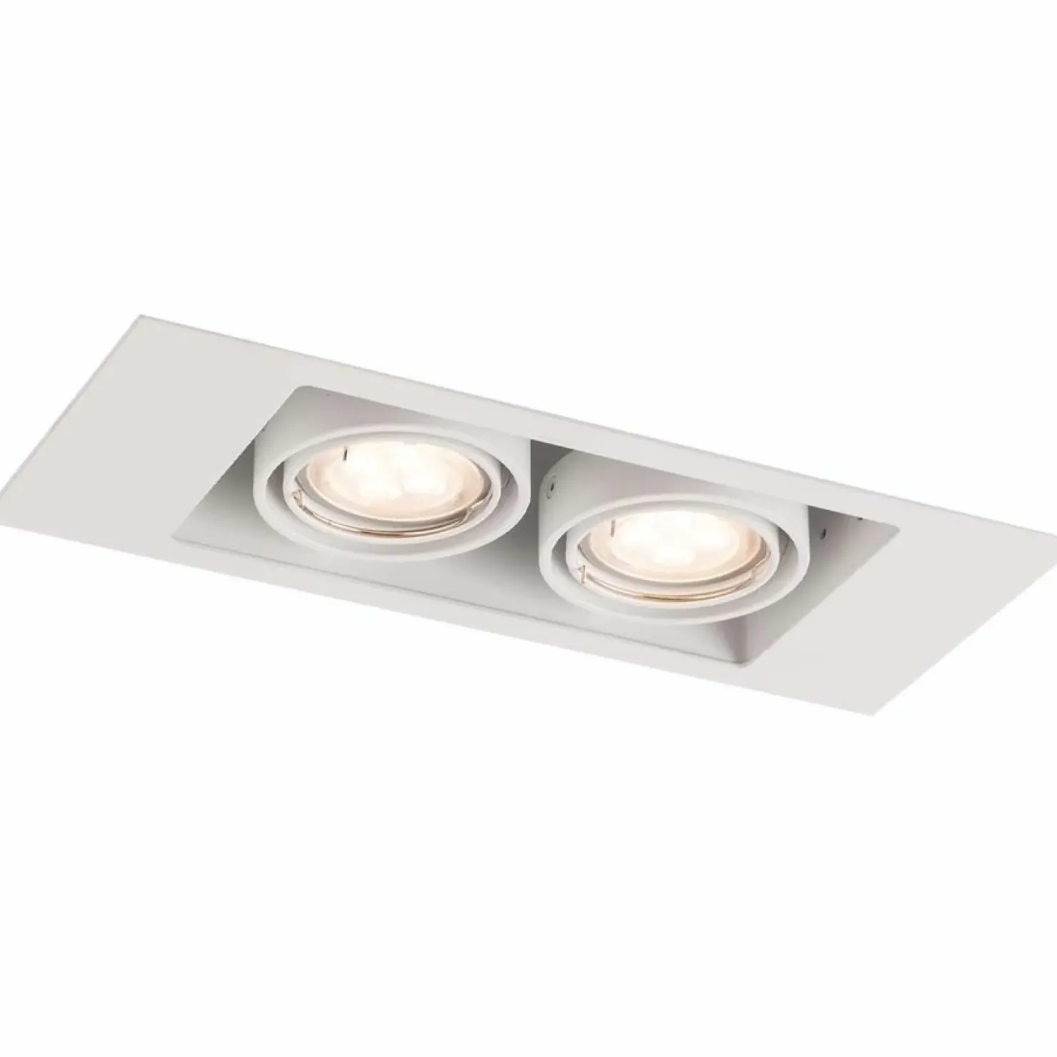 Lampa wpuszczana na dwie żarówki GU10 ANT 7316 EBINO | Kaja*Sklep Kaja New