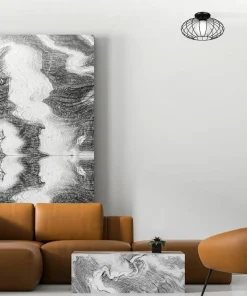 Best Sale Sklep Kaja Lampa z biała kulą i drucianym koszykiem MLP4425 KRONOS | Kaja