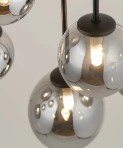 Store Sklep Kaja Lampa z ciemnymi kloszami, do sypialni SIG 33496 TULIA | Kaja