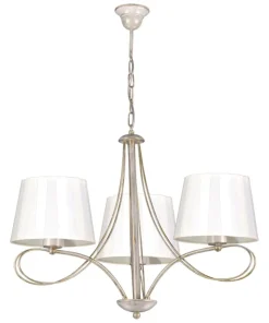 Lampa z dekoracyjnymi, pozłacanymi ramionami K-4080 SOFIA | Kaja*Sklep Kaja Outlet
