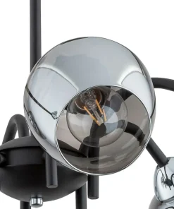 Lampa z grafitowymi kloszami O3066 W6 CZA CH KATLA | Kaja Oświetlenie*Sklep Kaja Online