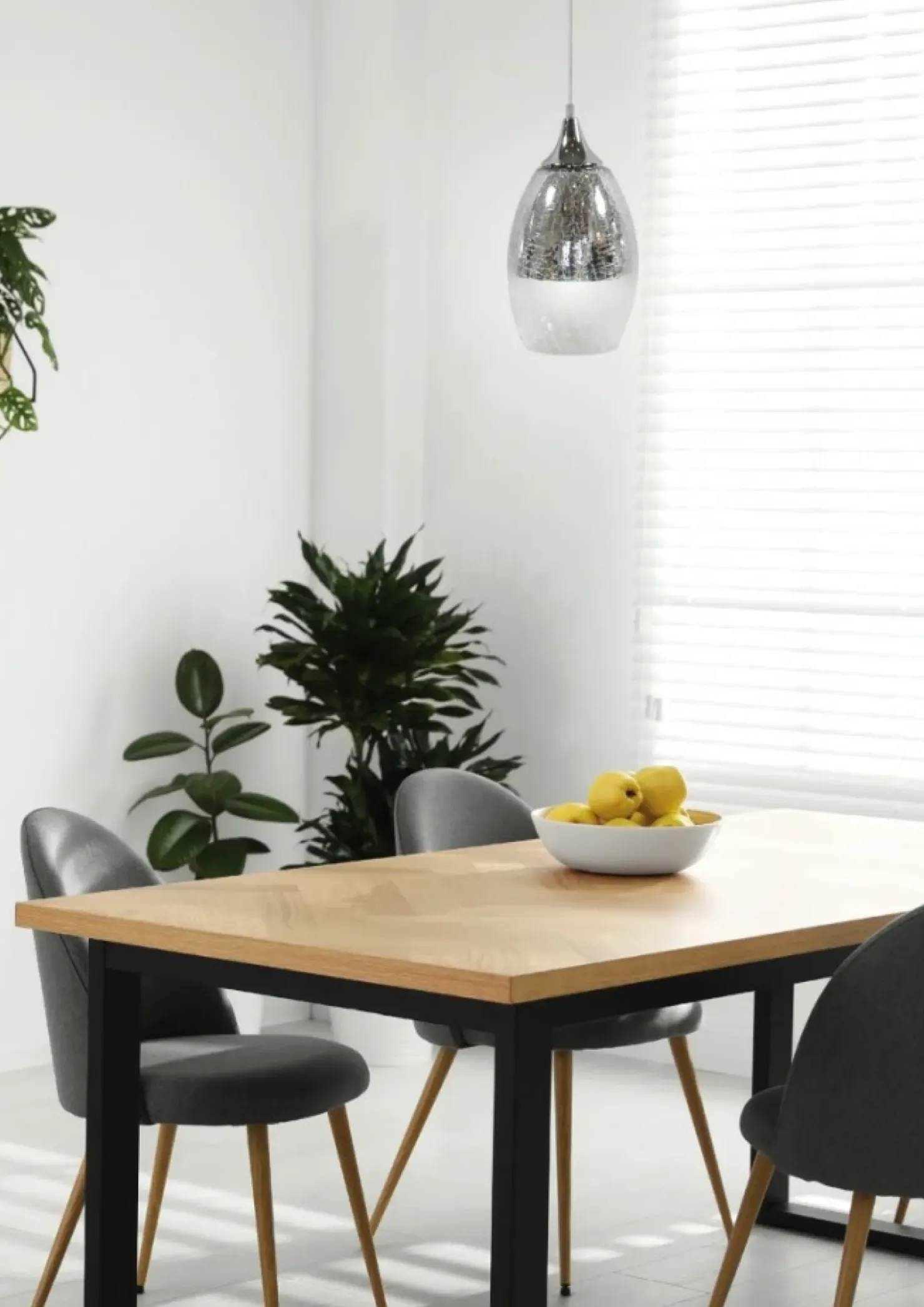 Lampa z kloszem z imitacją pęknięć 31-51561 CELIA | Kaja Oświetlenie*Sklep Kaja Flash Sale