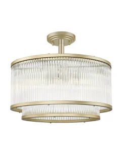 Lampa z kryształowym kloszem C0528-05H-V6AC SERGIO| Kaja Oświetlenie*Sklep Kaja Shop