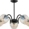 Lampa z miodowymi kloszami O3065 W5 CZA ZL KATLA | Kaja Oświetlenie*Sklep Kaja Cheap