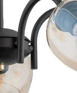 Lampa z miodowymi kloszami O3065 W5 CZA ZL KATLA | Kaja Oświetlenie*Sklep Kaja Cheap