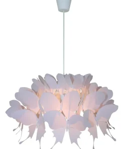 Fashion Sklep Kaja Lampa z motylkami LP-MD088-3439A/1P RÓŻOWY FARFALLA | Kaja Oświetlenie