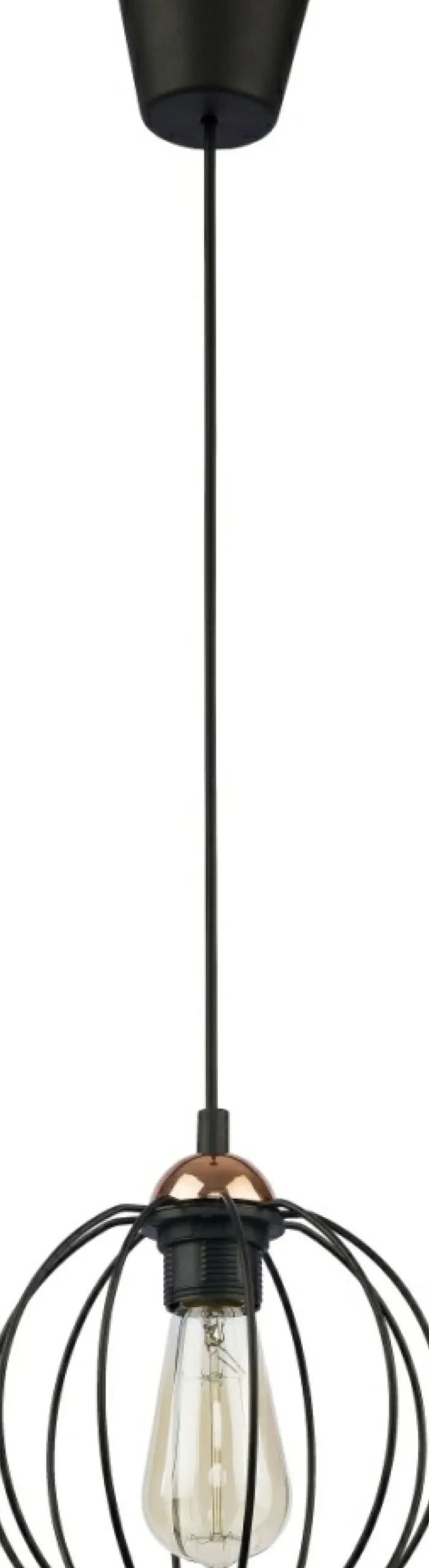 Best Sale Sklep Kaja Lampa z okrągłym, czarnym kloszem TK 1644 GALAXY | Kaja Oświetlenie