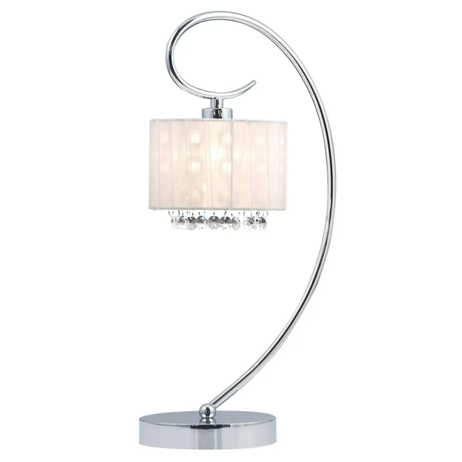 Lampka abażurowa na szafkę nocną MTM1583/1 WH SPAN | Kaja Oświetlenie*Sklep Kaja Discount