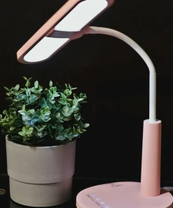 Lampka biurkowa do pokoju dziewczynki K-BL1521 RÓŻOWY z serii MILO*Sklep Kaja Sale