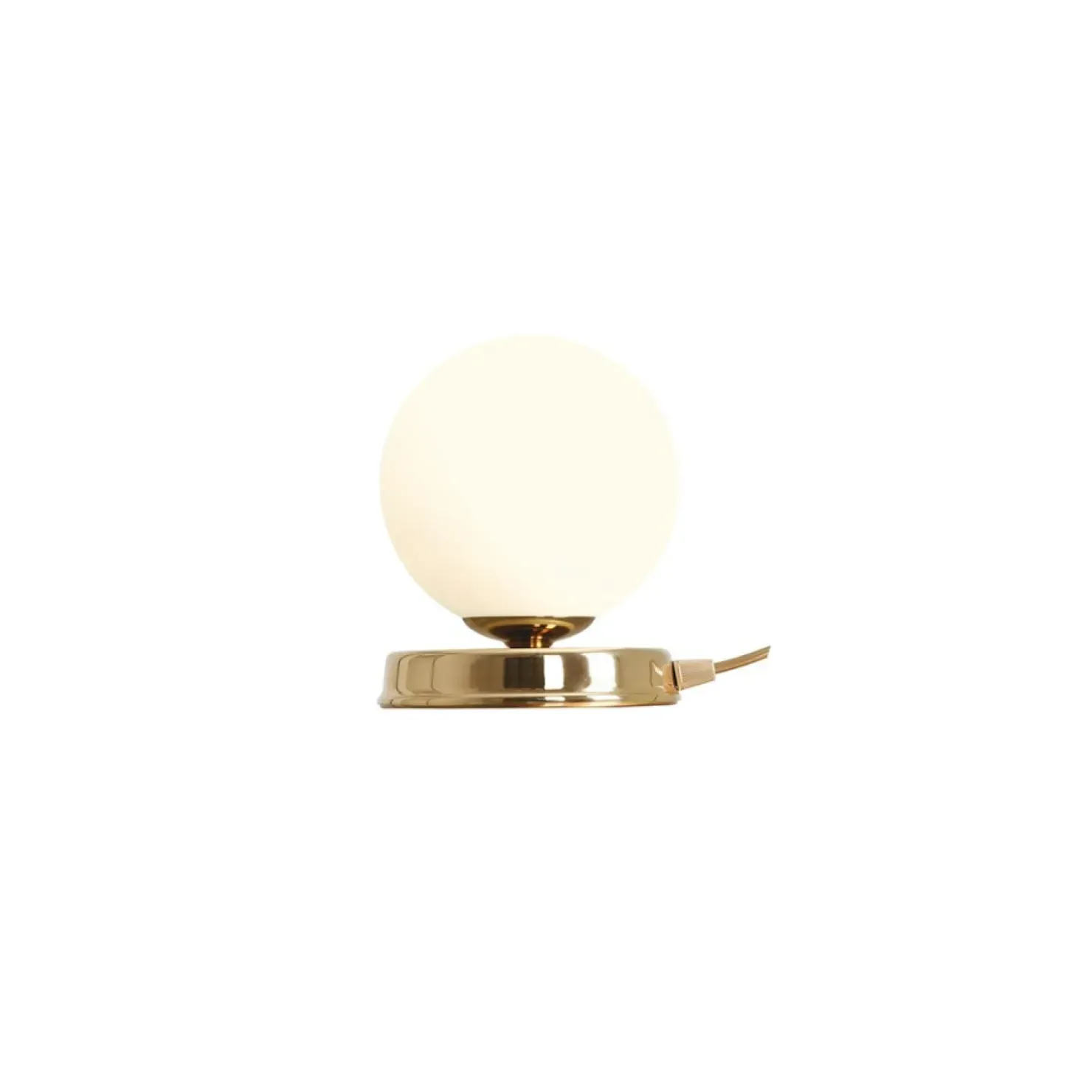 Lampka biurkowa elegancka złota do biura 1076B30_S BALL | Kaja*Sklep Kaja Best