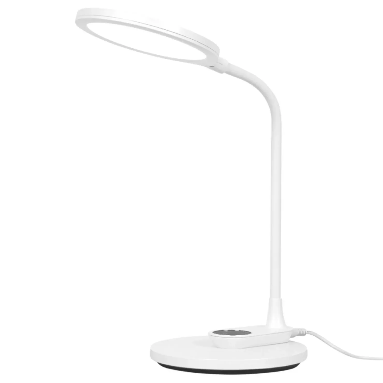 Lampka biurkowa z dotykowym panelem K-BL1153 BIAŁY z serii GAJA*Sklep Kaja Cheap