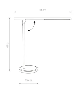 Lampka biurkowa ze zintegrowanym LED-em 8358 | Kaja Oświetlenie*Sklep Kaja Best Sale