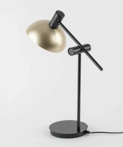 Lampka biurkowa ze złotym kloszem SIG 50357 ARTIS | Kaja Oświetlenie*Sklep Kaja Discount