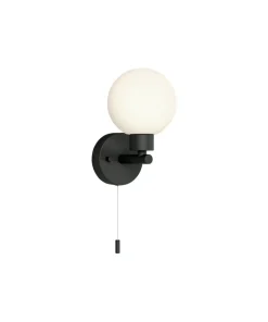 Lampka ścienna, w kolorze czerni, z kloszem 8052 | Kaja Oświetlenie*Sklep Kaja Outlet