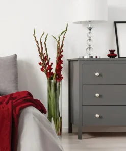 Lampka glamour, idealna na szafkę nocną RLT93163-1GW z serii REA II*Sklep Kaja Cheap